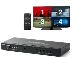 様々な画面出力に対応したHDMIセレクター400-SW030